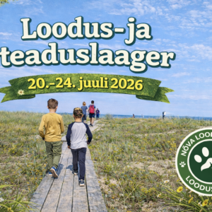 2. Loodus- ja teaduslaager 20.-24. juulil